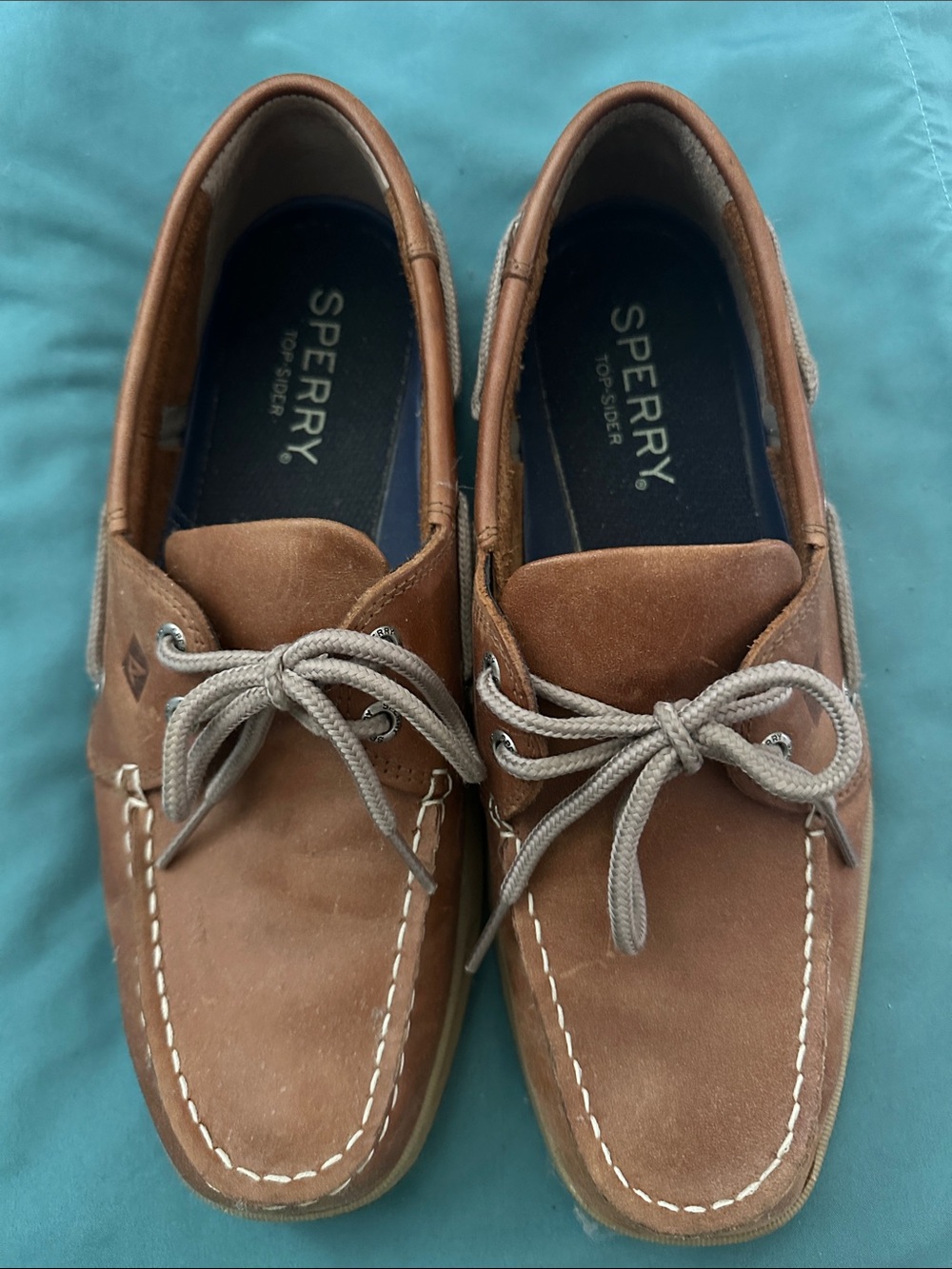 Sperry Brown Suede Men's Classic 2-Eye Boat Shoes